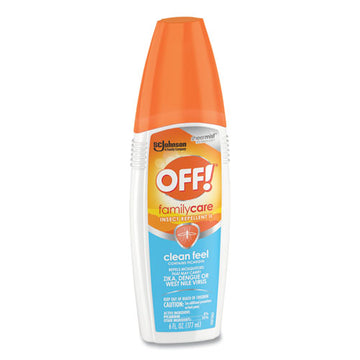 OFF!® Familycare Clean Feel Spray Insect Repellent, 6 Oz Spray Bottle, 12-carton freeshipping - TVN Wholesale